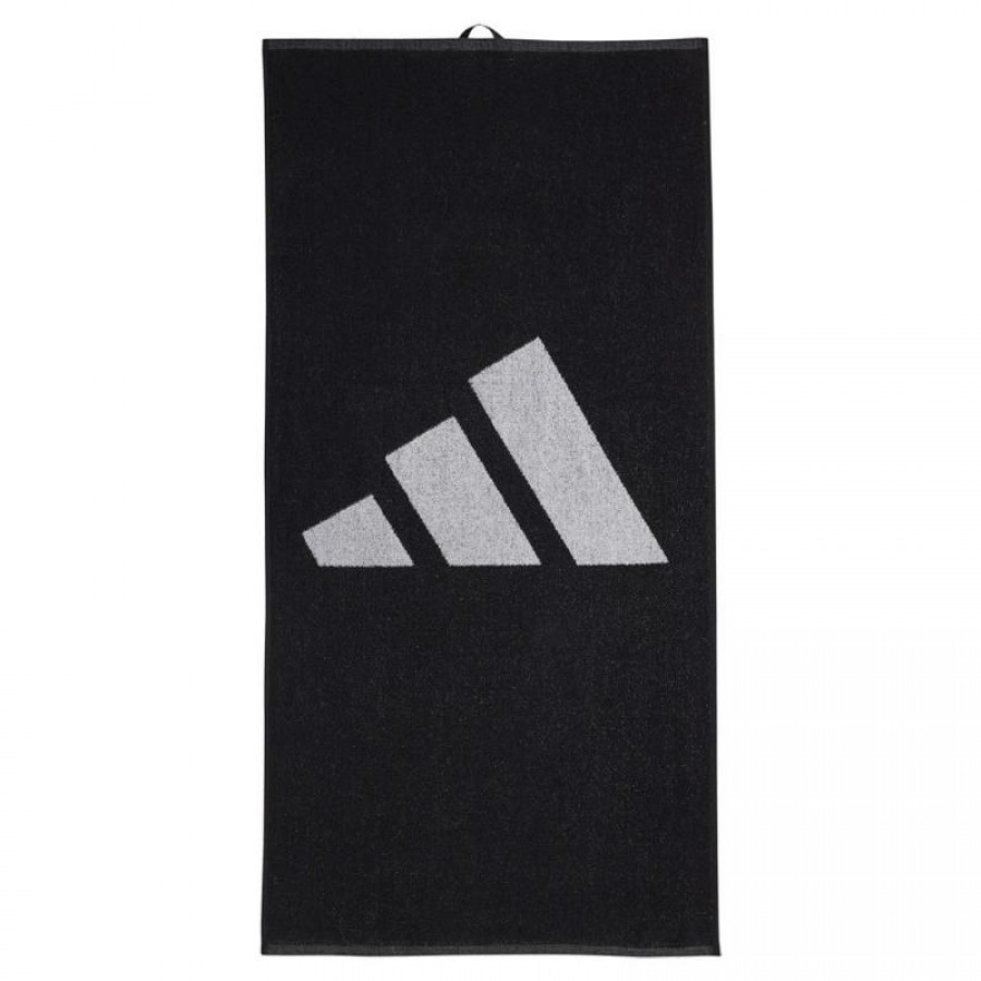Adidas Small Black Towel  Offer + Cheap