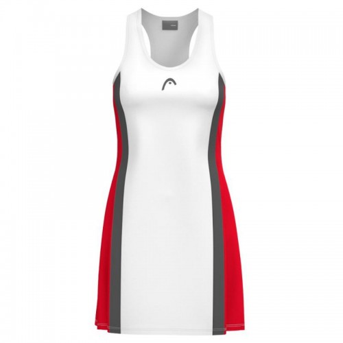 Vestido Head Club 25 Rojo Blanco