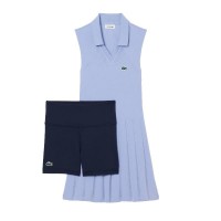 Lacoste Abito Tennis Blu Navy Viola