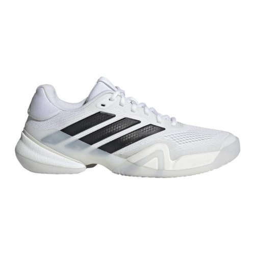 Tênis Adidas Barricade 14 Brancos Pretos