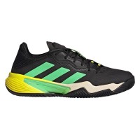 Adidas Barricade Clay Sneakers White Green Yellow  Offer + Cheap