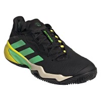 Adidas Barricade Clay Sneakers White Green Yellow  Offer + Cheap
