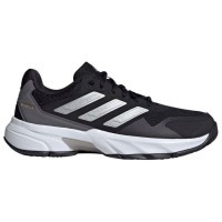 Adidas CourtJam Control 3 Black Silver Grey Women''s Shoes  Offer + Cheap