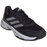 Adidas CourtJam Control 3 Black Silver Grey Women''s Shoes  Offer + Cheap
