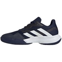 Adidas CourtJam Control Team Sneakers Blu Navy Bianco PADELPOINT Adidas CourtJam Control Team Sneakers Blu Navy Bianco