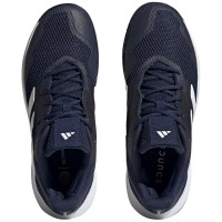 Adidas CourtJam Control Team Sneakers Blu Navy Bianco PADELPOINT Adidas CourtJam Control Team Sneakers Blu Navy Bianco