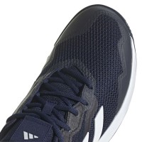Adidas CourtJam Control Team Sneakers Blu Navy Bianco PADELPOINT Adidas CourtJam Control Team Sneakers Blu Navy Bianco