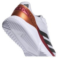 Baskets Adidas Courtquick Padel Cuivre Blanc Rouge