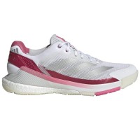 Adidas Crazyquick Boost Padel White Silver Pink Women''s Sneakers  Offer + Cheap
