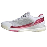 Adidas Crazyquick Boost Padel White Silver Pink Women''s Sneakers  Offer + Cheap