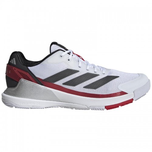 Zapatillas Adidas Crazyquick LS Padel Blanco Negro Rojo