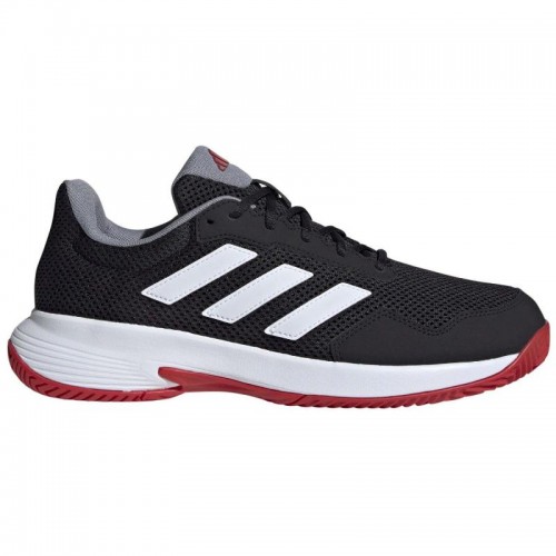 Zapatillas de Padel Adidas Game Spec 2 Negro Blanco Rojo