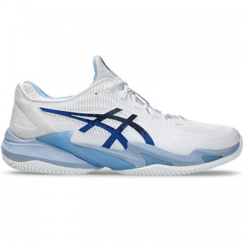 Sneakers Asics Court FF 3 Novak Clay Bianco Tonno Blu