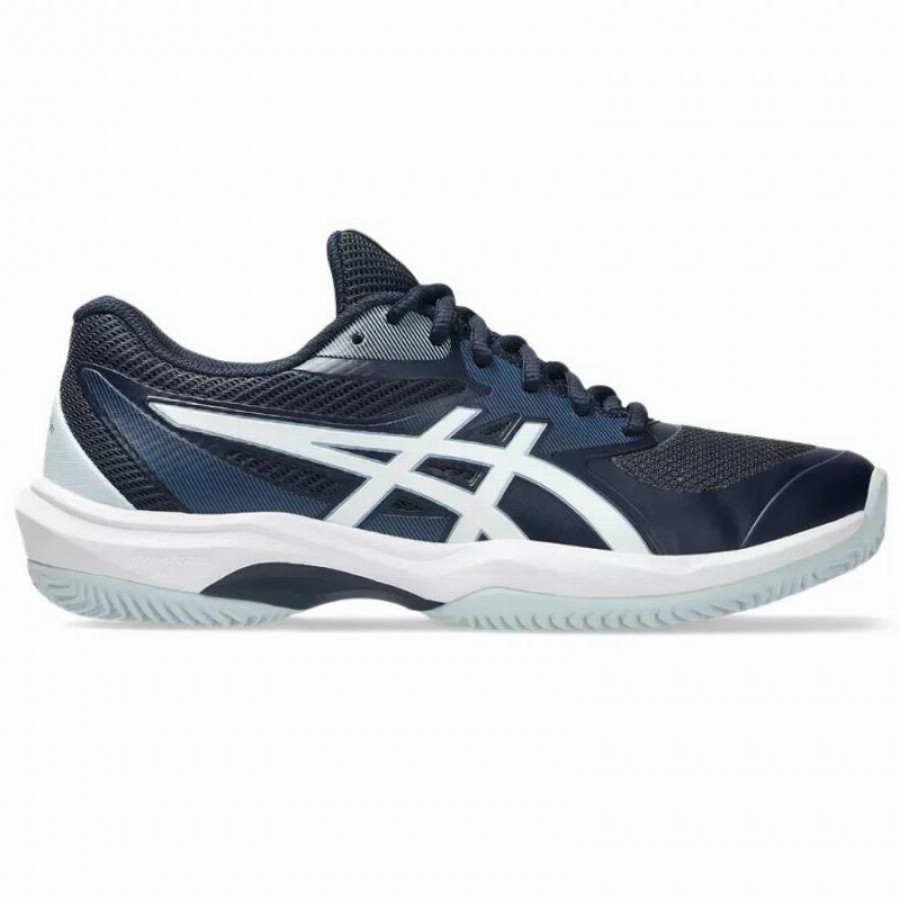 Asics Game FF Clay Midnight Blue Midnight White Baskets pour femmes