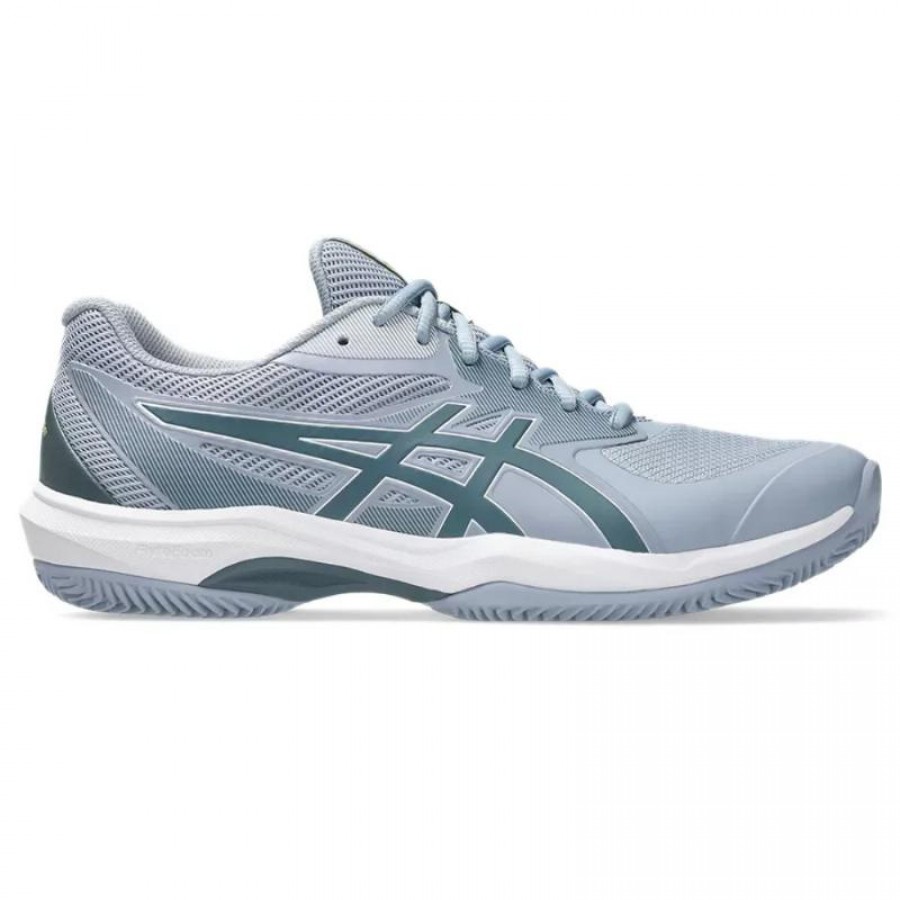 Zapatillas Asics Game FF Clay Gris Azul Verde Acero