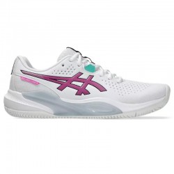 Tênis Sakura Asics Gel Challenger 15 Clay White Pink