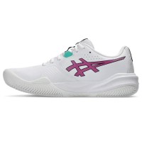 Tênis Sakura Asics Gel Challenger 15 Clay White Pink