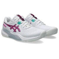 Tênis Sakura Asics Gel Challenger 15 Clay White Pink