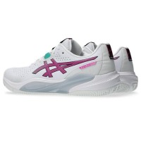 Tênis Sakura Asics Gel Challenger 15 Clay White Pink