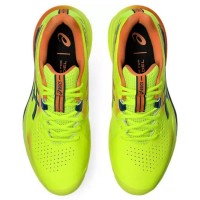 Asics Gel Challenger 15 Padel L.E Baskets jaunes bleu foncé