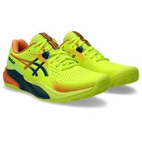Asics Gel Challenger 15 Padel L.E Baskets jaunes bleu foncé