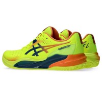 Asics Gel Challenger 15 Padel L.E Baskets jaunes bleu foncé