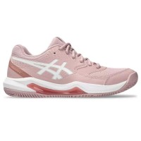Asics Gel Dedicate 8 Clay Pink Morganite White Sneakers da donna