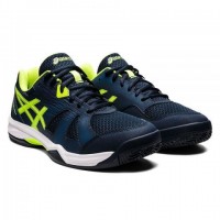 Scarpe Asics Gel Padel Pro 5 Blu Verde Francese Hazard PADELPOINT Scarpe Asics Gel Padel Pro 5 Blu Verde Francese Hazard