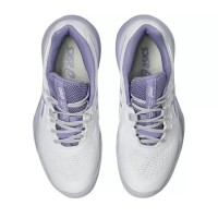 Tênis femininos Asics Gel Resolution X Clay White Purple