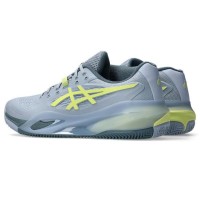Tênis Asics Gel Resolution X Clay Gray Pistachio Green