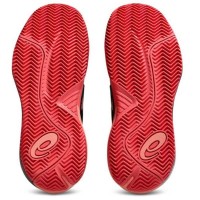 Zapatillas Asics Gel Resolution X Clay Negro Rojo Mujer