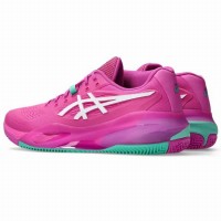 Zapatillas Asics Gel Resolution X Clay Rosa Blanco