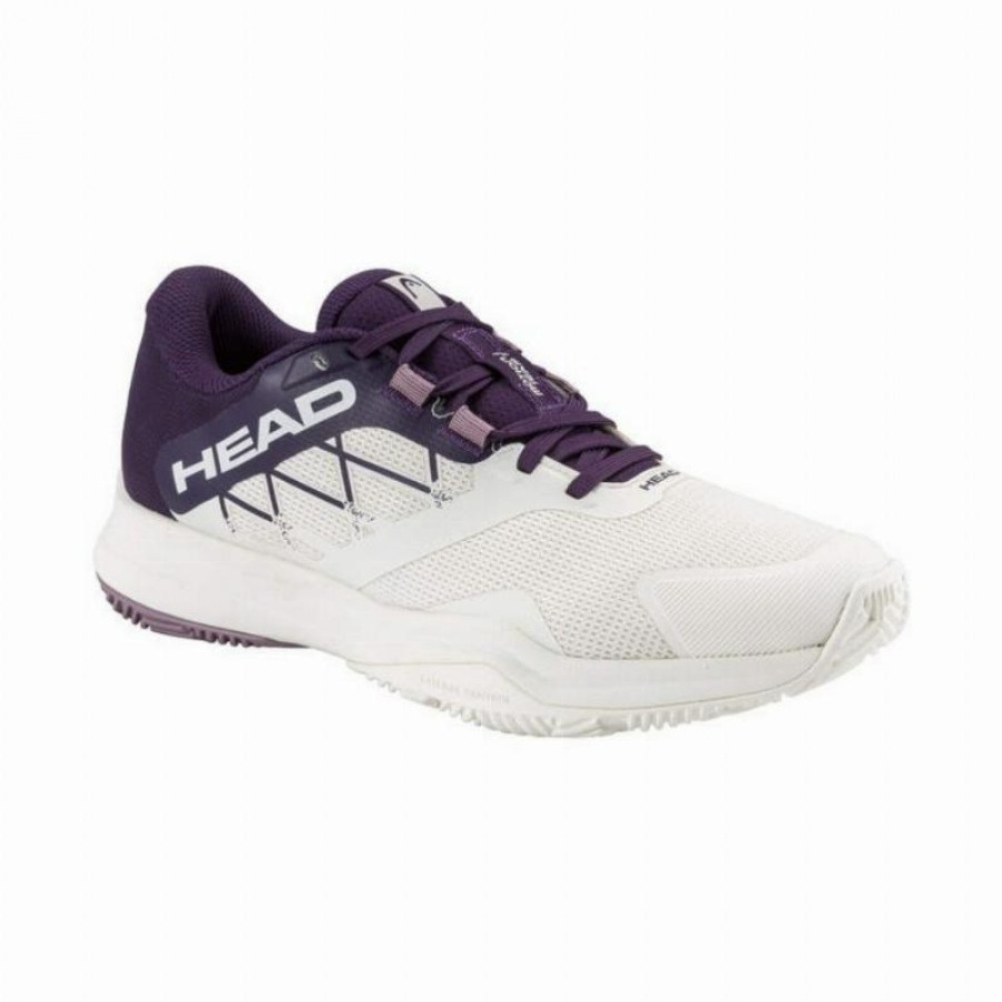 Head Motion Team 1.5 Padel White Purple Baskets féminines