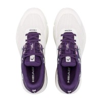 Head Motion Team 1.5 Padel White Purple Baskets féminines