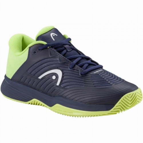 Head Revolt Pro 4.5 Clay Blu Navy Lime Junior Sneakers