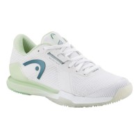 Head Sprint Pro 4.0 White Green Women''s Sneakers  Offer + Cheap