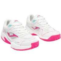 Tênis Junior Joma Slam 2602 Branco Rosa