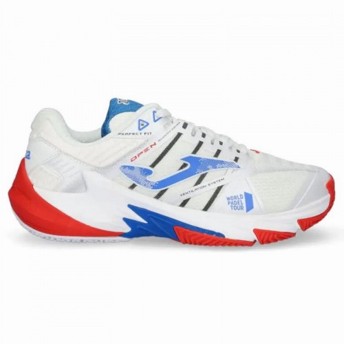 Joma WPT Open 2232 Branco Azul Vermelho Ténis