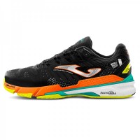 Joma WPT T.Slam 2201 Clay Black Fluorescent Orange Sneakers  Offer + Cheap