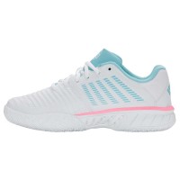 Kswiss Express Light 3 HB Padel White Blue Baskets pour femmes