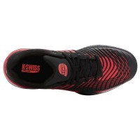 Zapatillas Kswiss Express Light 3 HB Padel Negro Rojo