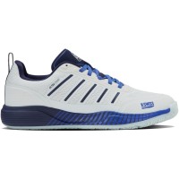 Kswiss Sanyo Ultra Court Padel White Navy Blue Sneakers  Offer + Cheap