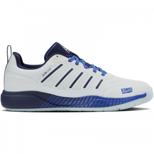Kswiss Sanyo Ultra Court Padel Bianco Blu Navy Sneakers
