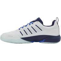 Kswiss Sanyo Ultra Court Padel White Navy Blue Sneakers  Offer + Cheap
