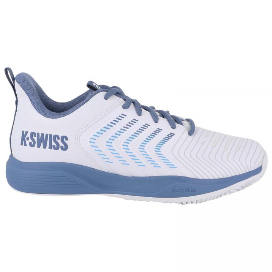 Kswiss Ultrashot Light Clay White Blue Sneakers