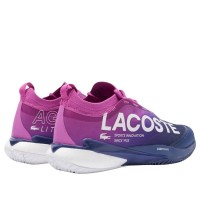 Lacoste AG-LT25 Lite Clay Pink Dark Blue Women''s Sneakers  Offer + Cheap