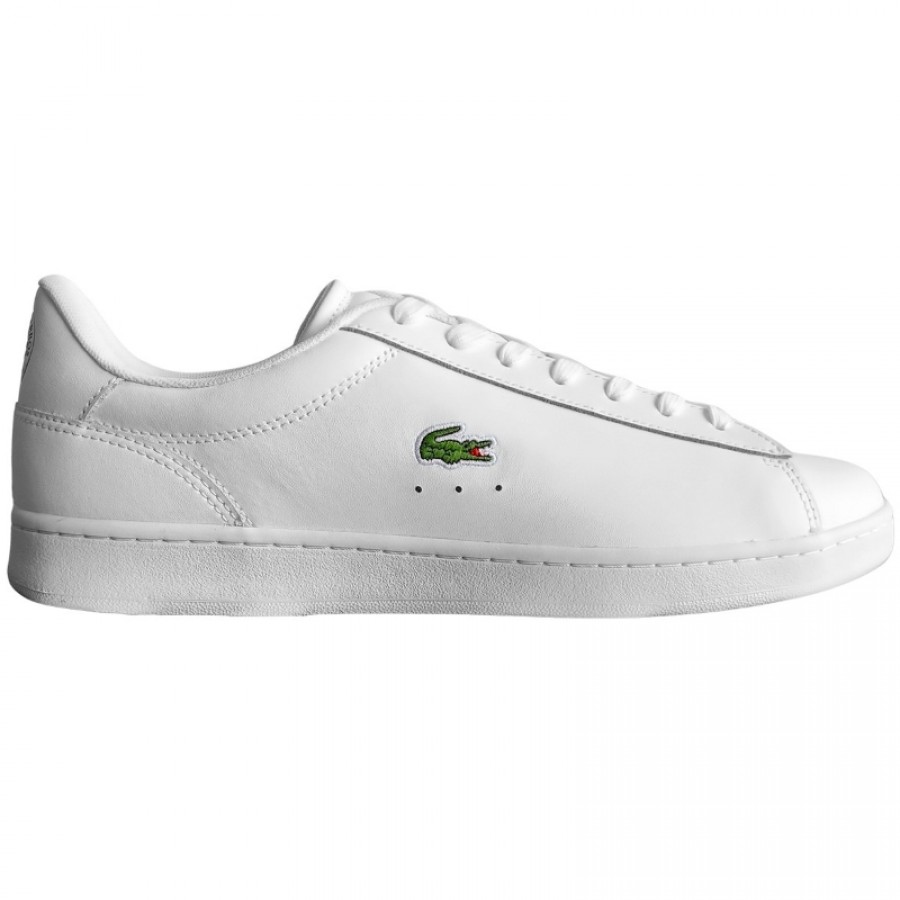 Lacoste Carnaby Set Roland Garros 125 White Sneakers  Offer + Cheap