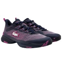 Lacoste Daniil Medvedev AG-LT23 Ultra 125 Navy Blue Pink Sneakers  Offer + Cheap