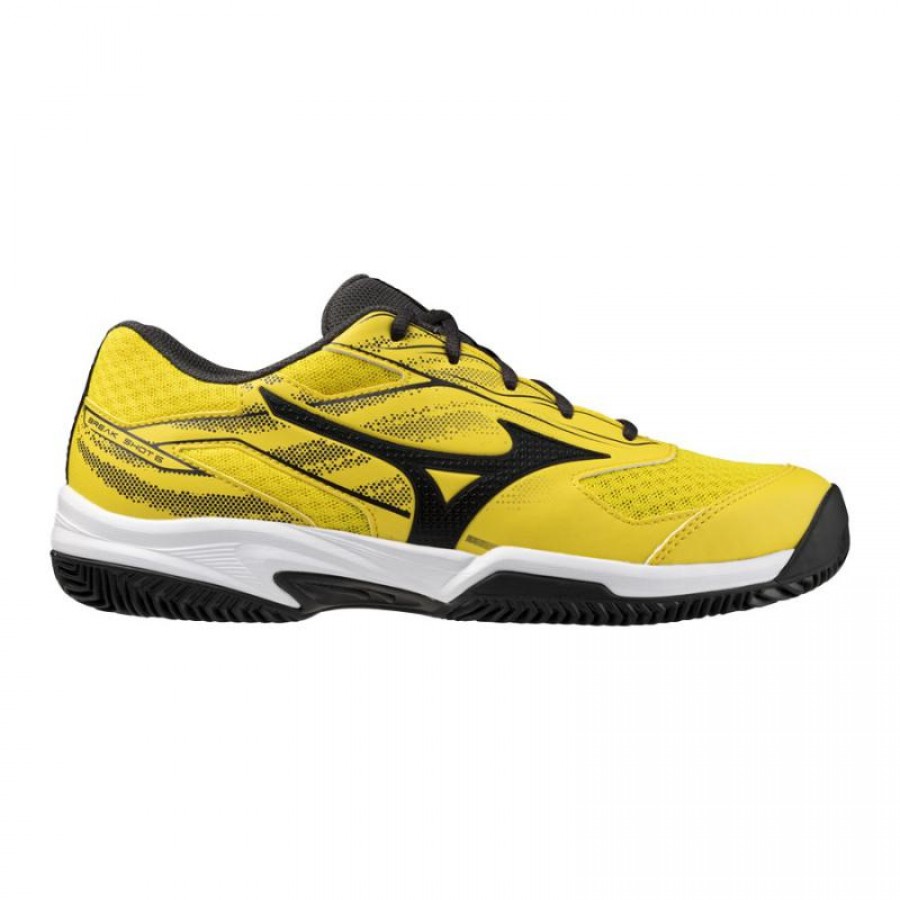 Mizuno Break Shot 5 Padel Yellow Black Sneakers  Offer + Cheap