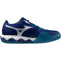 Mizuno Wave Enforce Tour 2 Clay Blue White Sneakers  Offer + Cheap